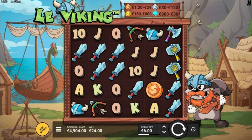 Le Viking Slot Graphics