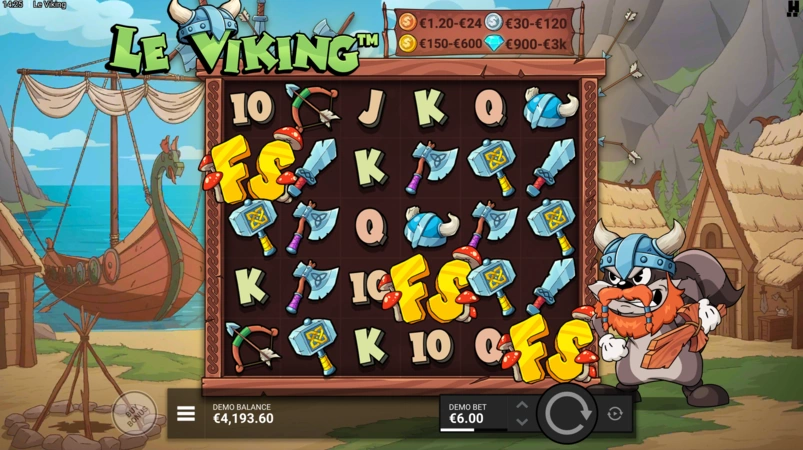 Le Viking Slot Scatters