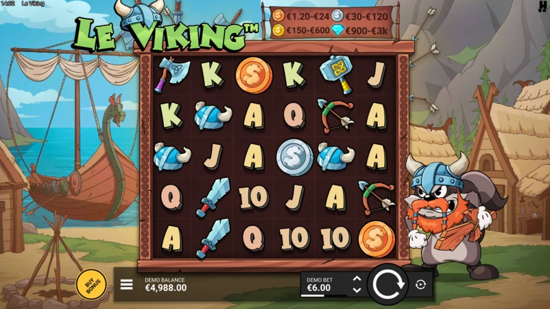Le Viking Slot Theme